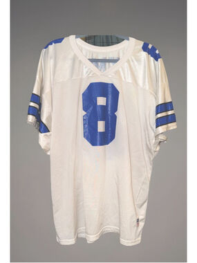 Vintage Wilson Aikman #8 Football Jersey XXL Dallas Cowboys